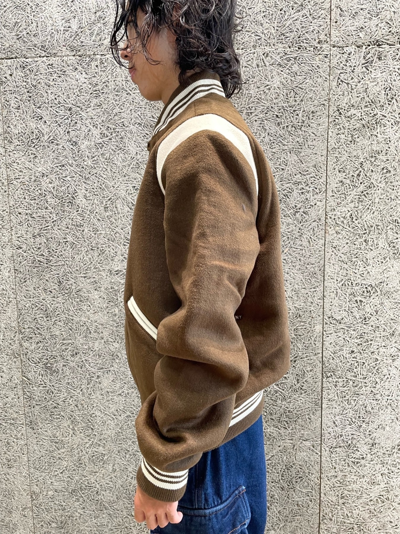 POP TRADING COMPANY VARSITY JACKET