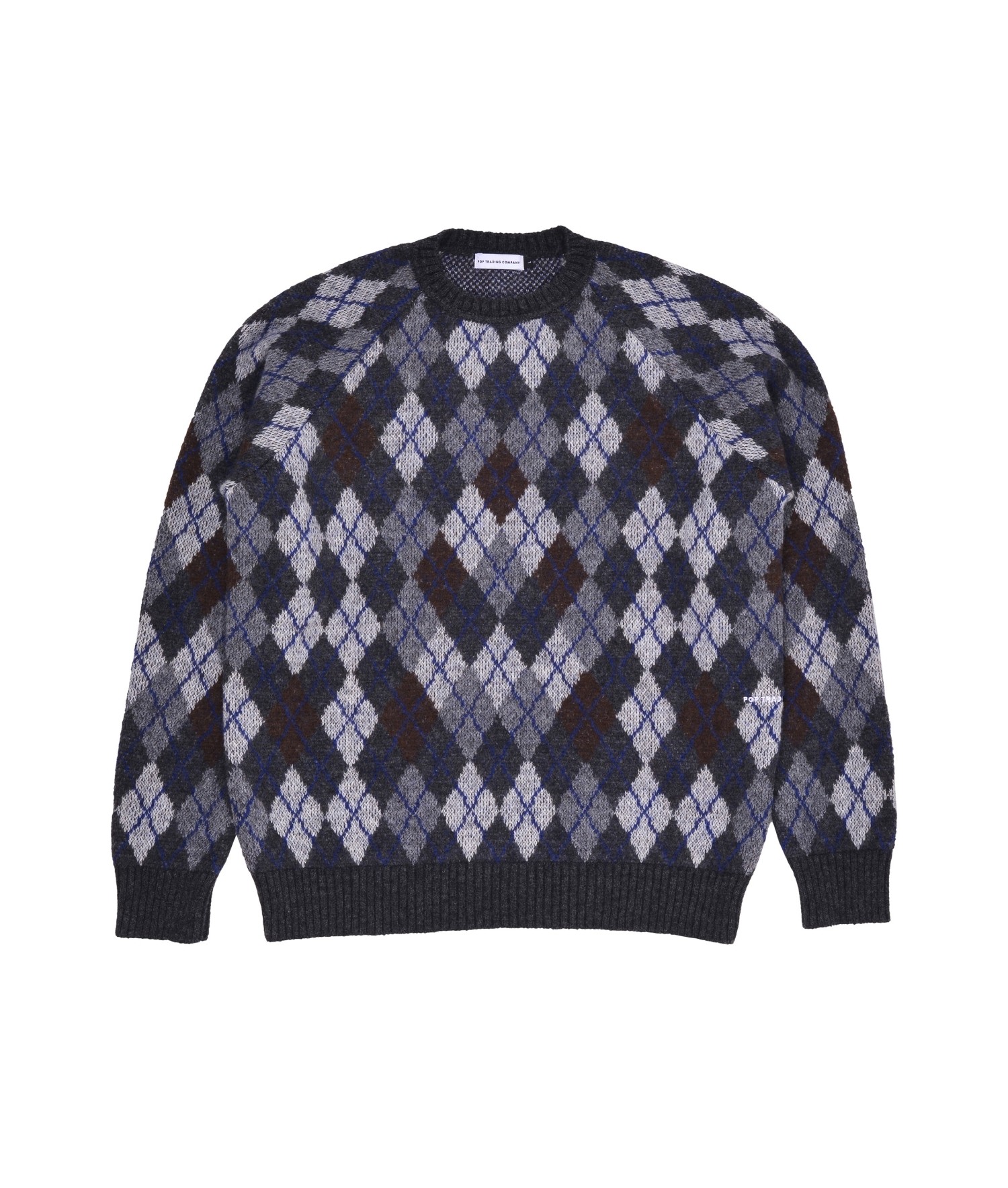 POP TRADING COMPANY BURLINGTON KNITTED CREWNECK