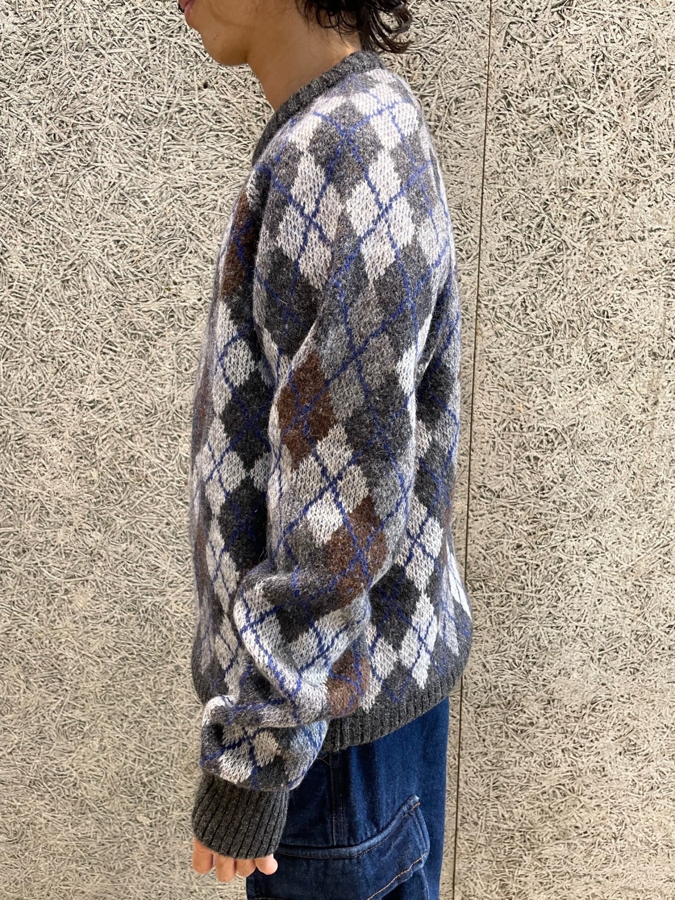 POP TRADING COMPANY BURLINGTON KNITTED CREWNECK