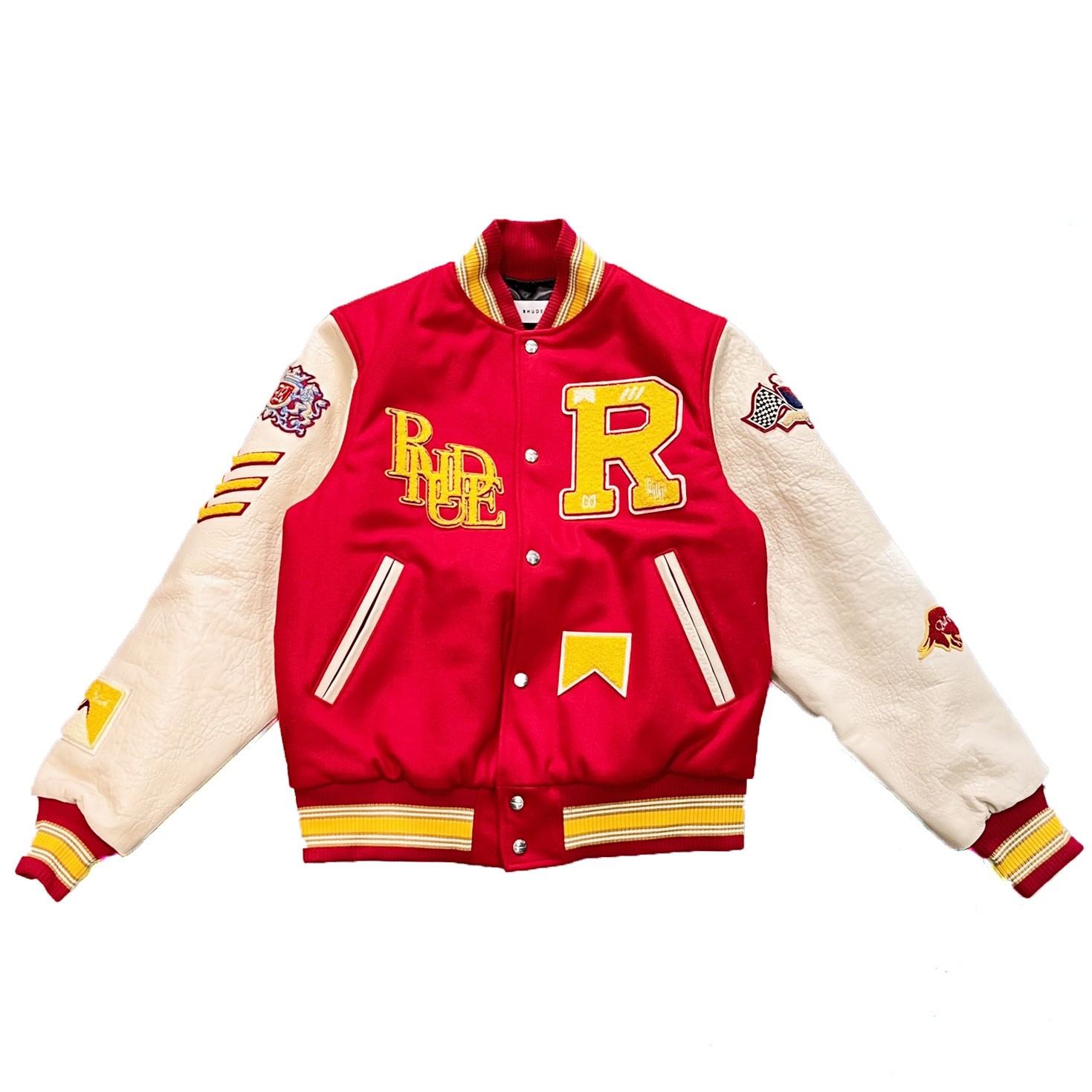 RHUDE BULL MARKET VARSITY JACKET