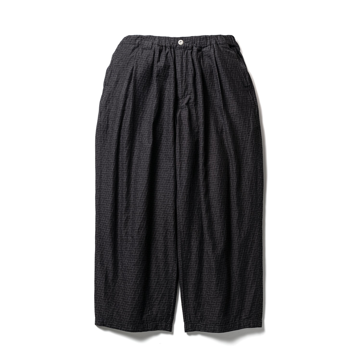 TIGHTBOOTH JACQUARD BAGGY SLACKS
