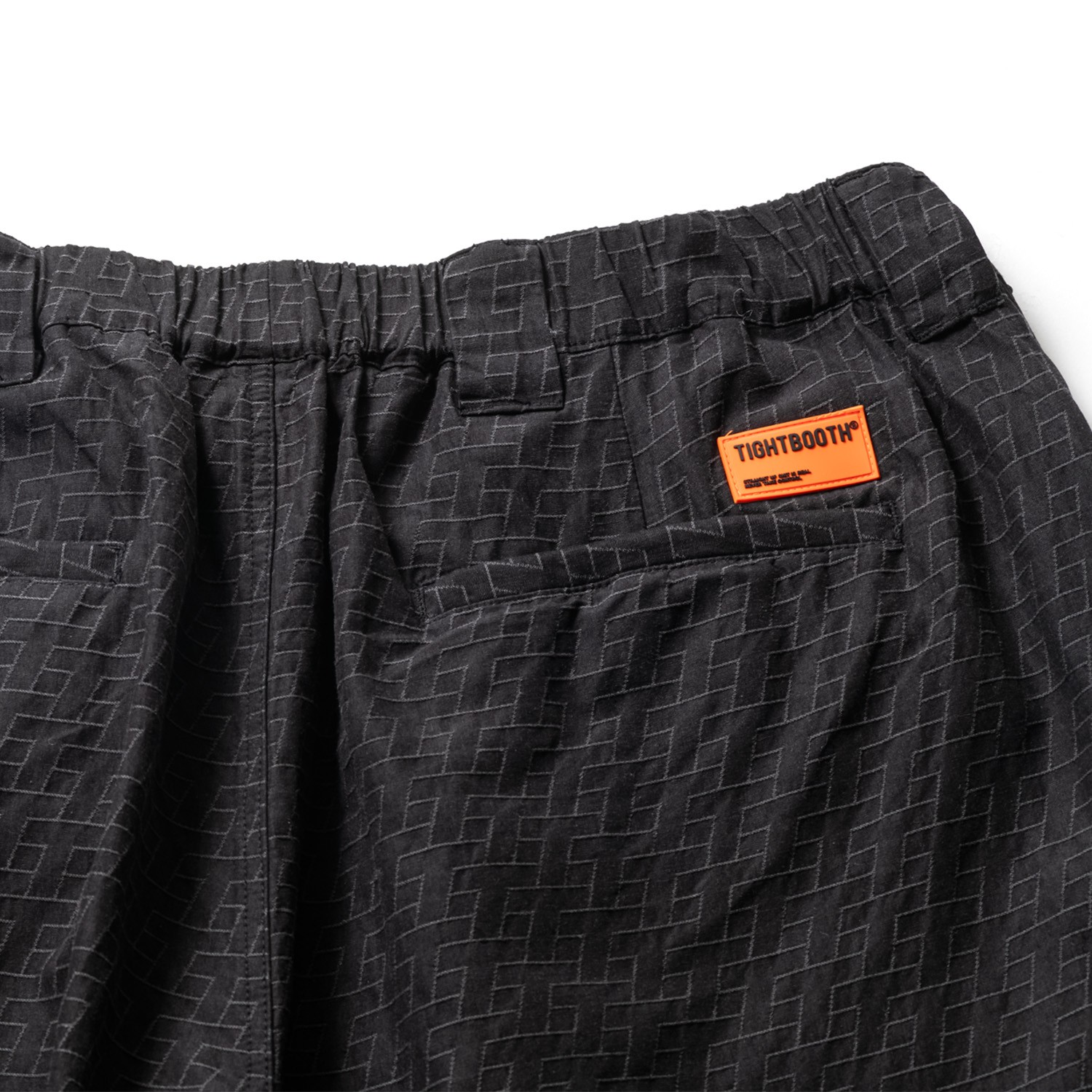TIGHTBOOTH JACQUARD BAGGY SLACKS