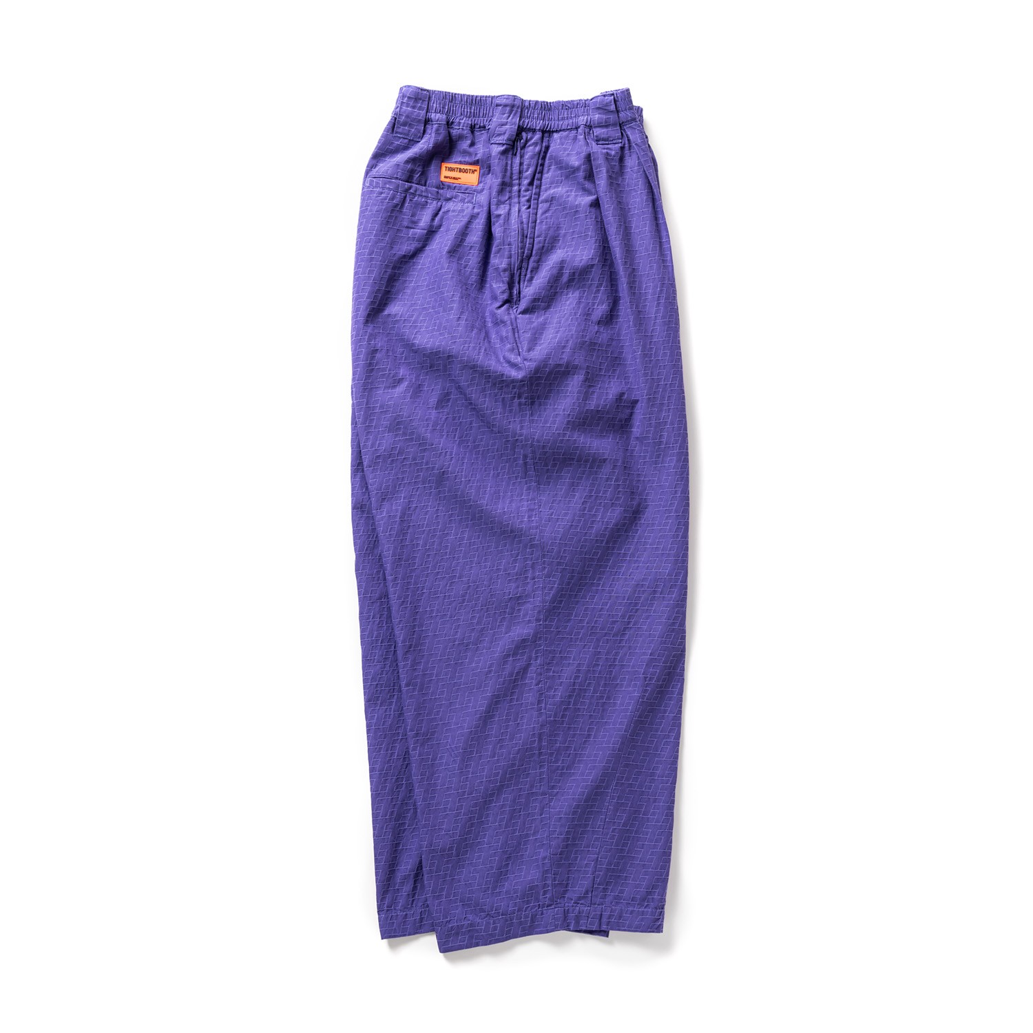 TIGHTBOOTH JACQUARD BAGGY SLACKS