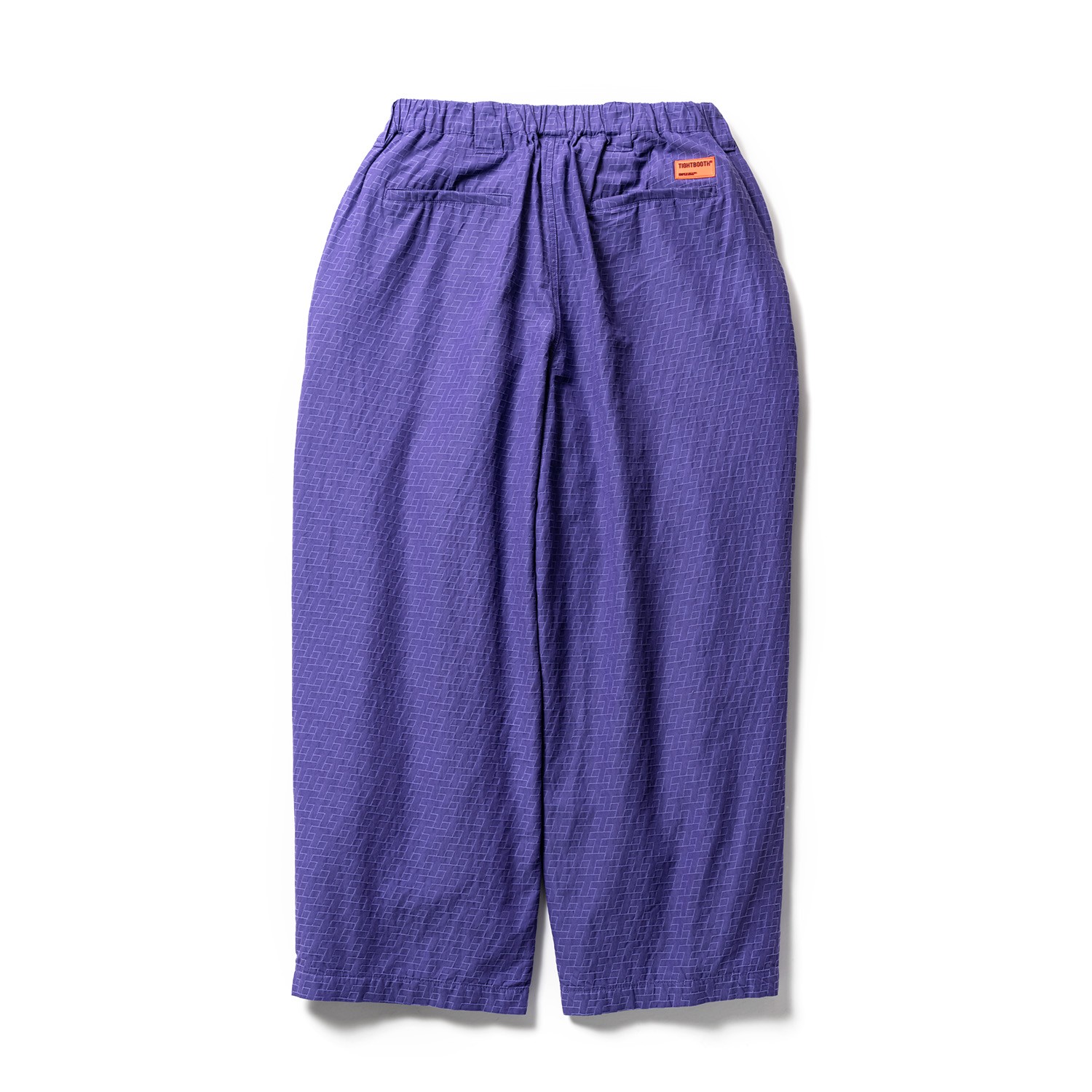 TIGHTBOOTH JACQUARD BAGGY SLACKS