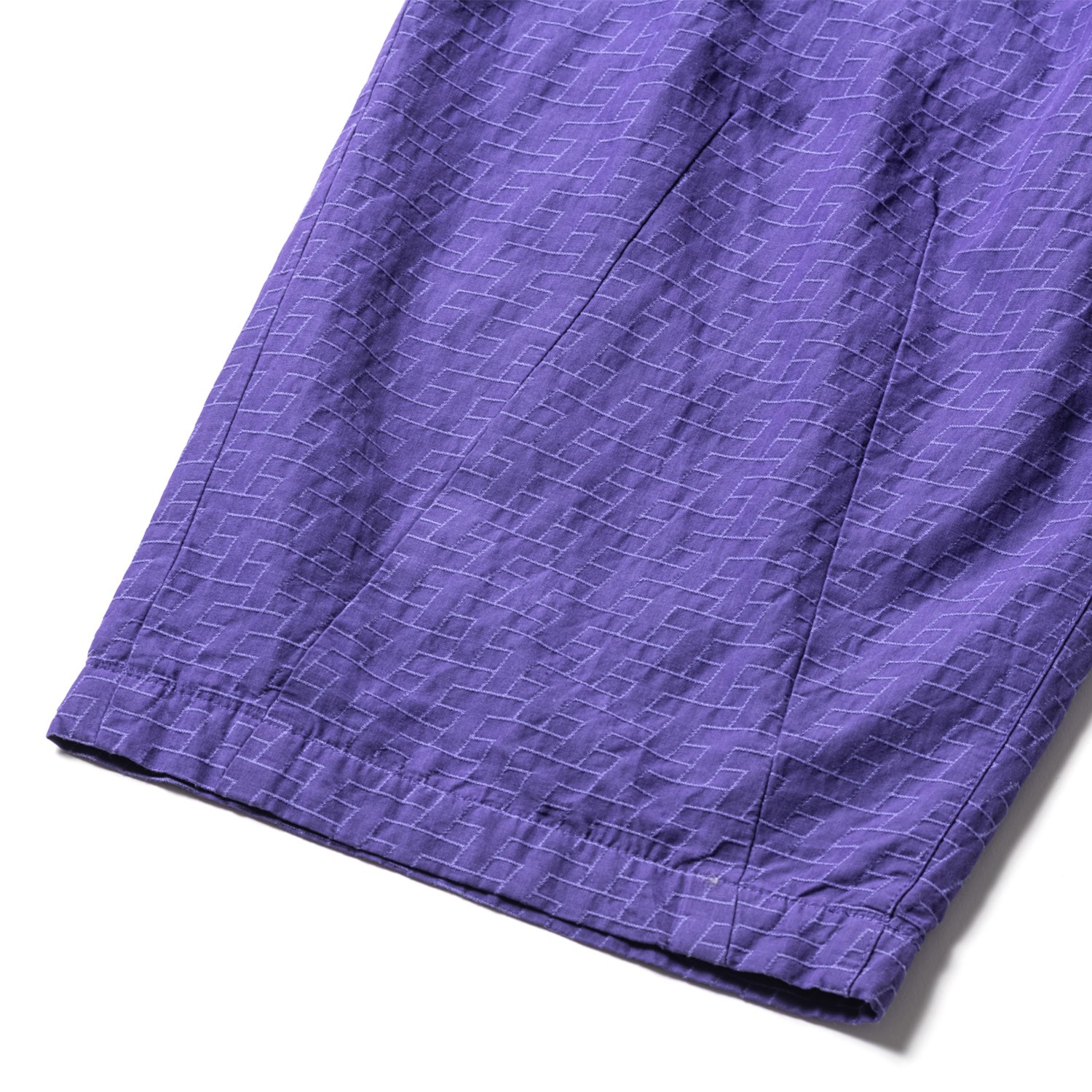 TIGHTBOOTH JACQUARD BAGGY SLACKS