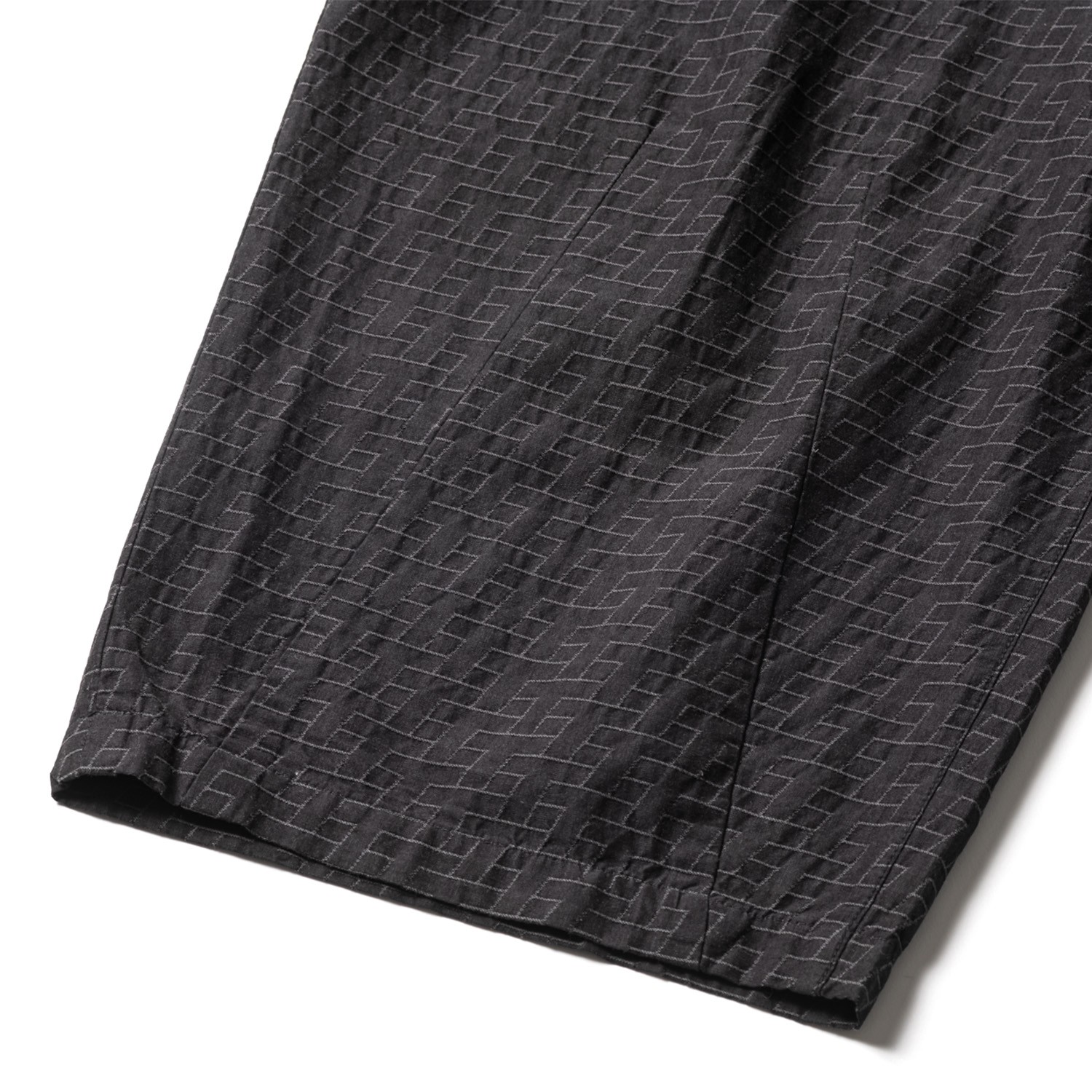 TIGHTBOOTH JACQUARD BAGGY SLACKS