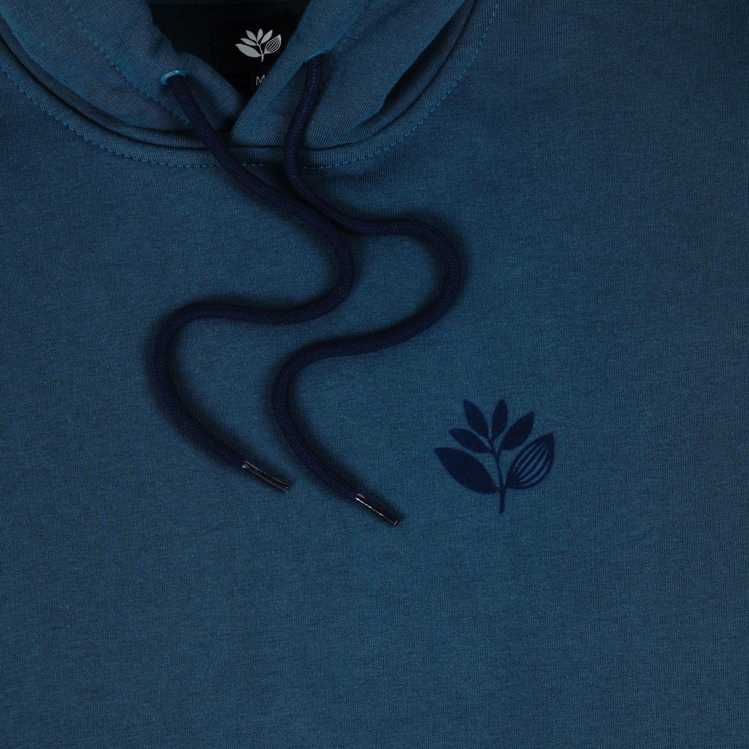 MAGENTA  VELVET PLANT HOODIE