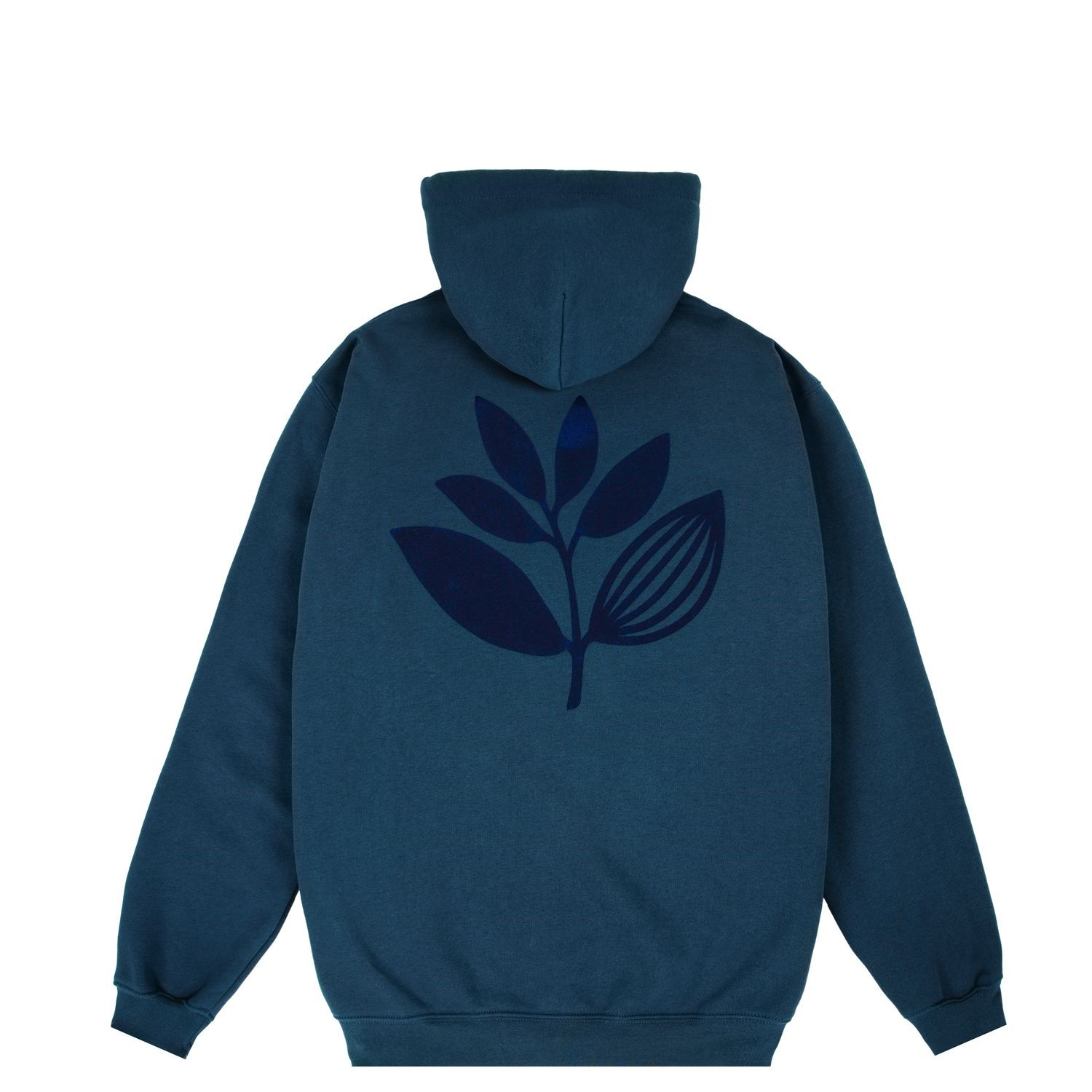 MAGENTA  VELVET PLANT HOODIE