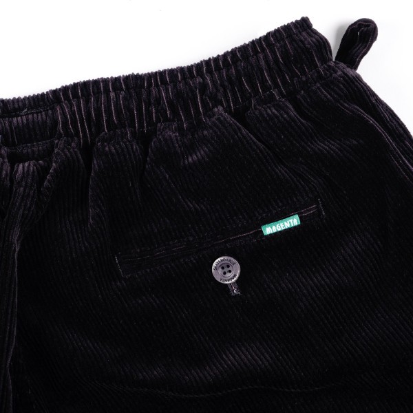 MAGENTA DEER CORD LOOSE PANTS