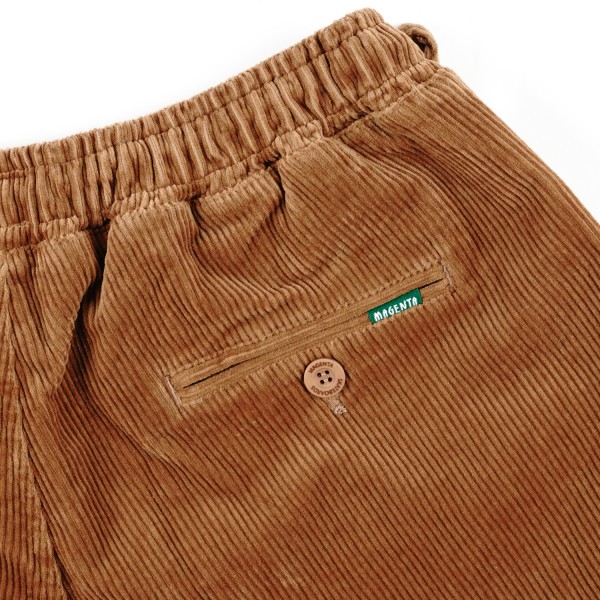 MAGENTA DEER CORD LOOSE PANTS