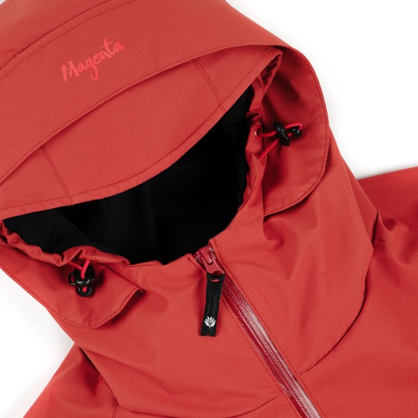 MAGENTA  RAINFALL COAT