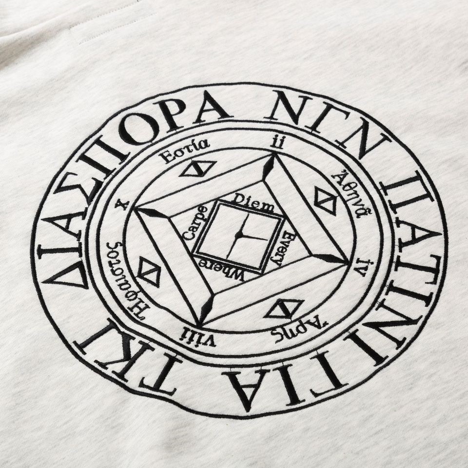 DIASPORA EMBROIDERED MAGIC CIRCLE HOODED SWEATSHIRT