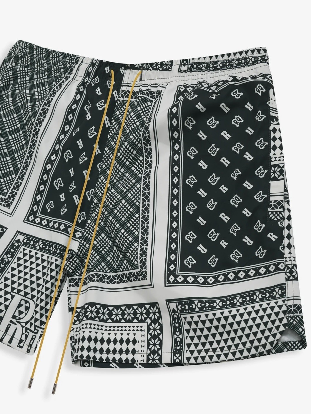 RHUDE BANDANA PRINT SWIM SHORT