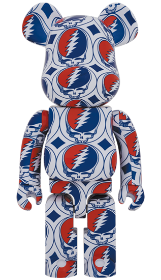 BE@RBRICK GRATEFUL DEAD 1000% (STEAL YOUR FACE)