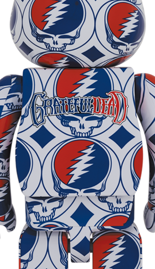 BE@RBRICK GRATEFUL DEAD 1000% (STEAL YOUR FACE)