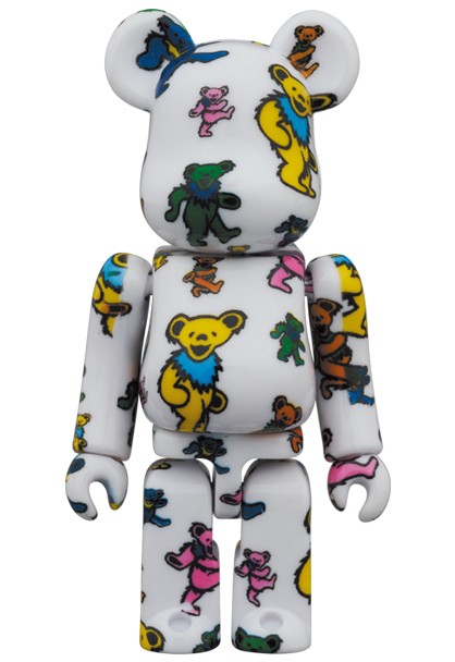 BE@RBRICK GRATEFUL DEAD 100% & 400% (DANCING BEAR)