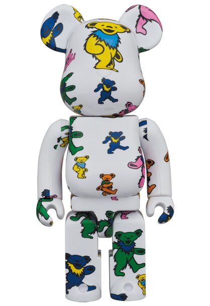 BE@RBRICK GRATEFUL DEAD 100% & 400% (DANCING BEAR)