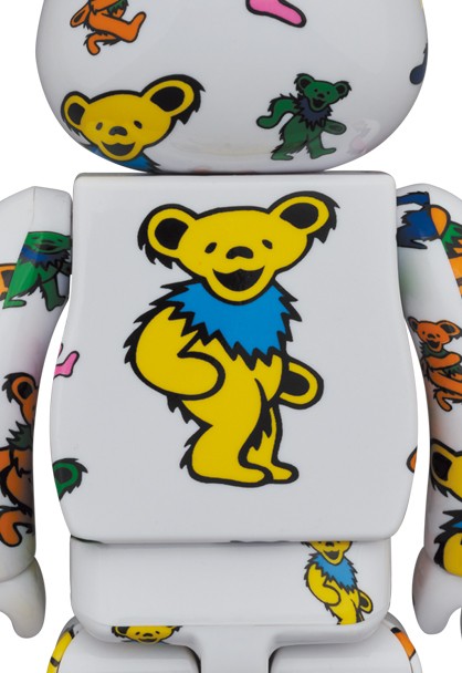 BE@RBRICK GRATEFUL DEAD 100% & 400% (DANCING BEAR)