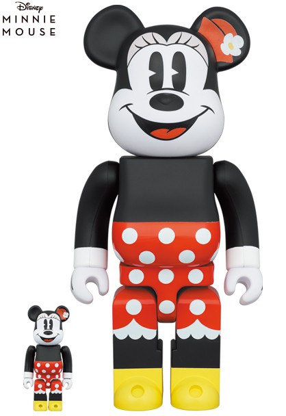 BE@RBRICK MINNIE MOUSE 100% & 400%