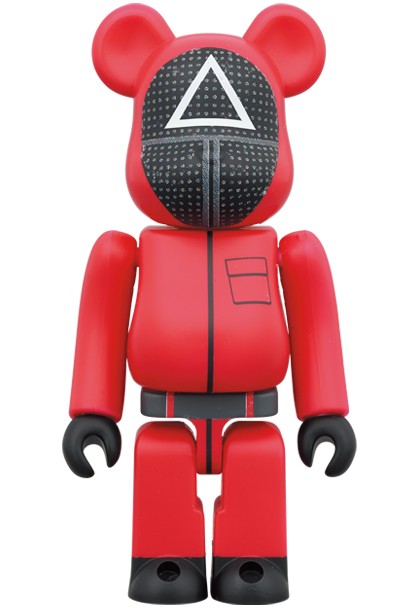 BE@RBRICK SQUID GAME(イカゲーム) GUARD "○/△/□" 100% & 400%