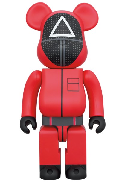 BE@RBRICK SQUID GAME(イカゲーム) GUARD "○/△/□" 1000%
