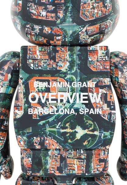 BE@RBRICK Benjamin Grant「OVERVIEW」BARCELONA 1000%