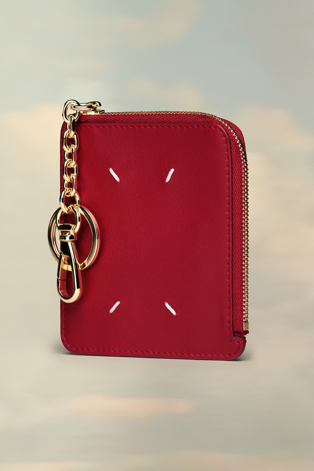 Maison Margiela Leather keychain wallet