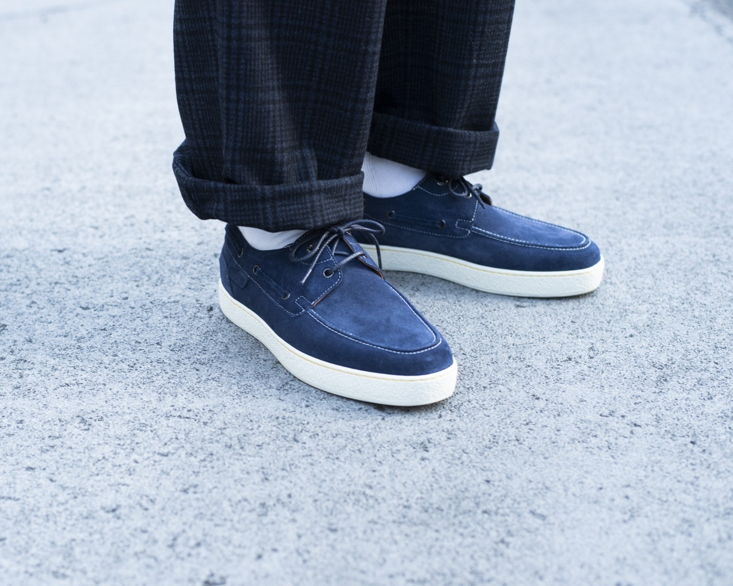JOHN LOBBジョンロブ PIER デッキシューズ 7 ネイビー 極美品 JOHN LOBBジョンロブ PIER デッキシューズ 7 ネイビー 極美品