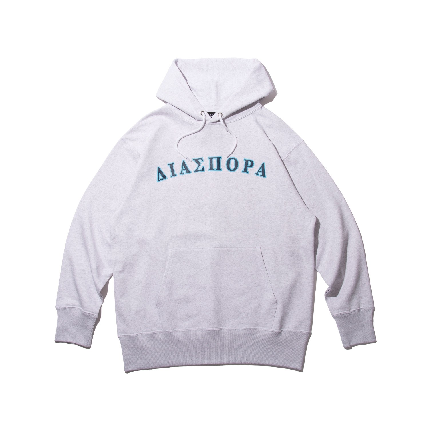 DIASPORA SKATEBOARDS FRAT ARC LOGO HOODED SWEATSHIRT