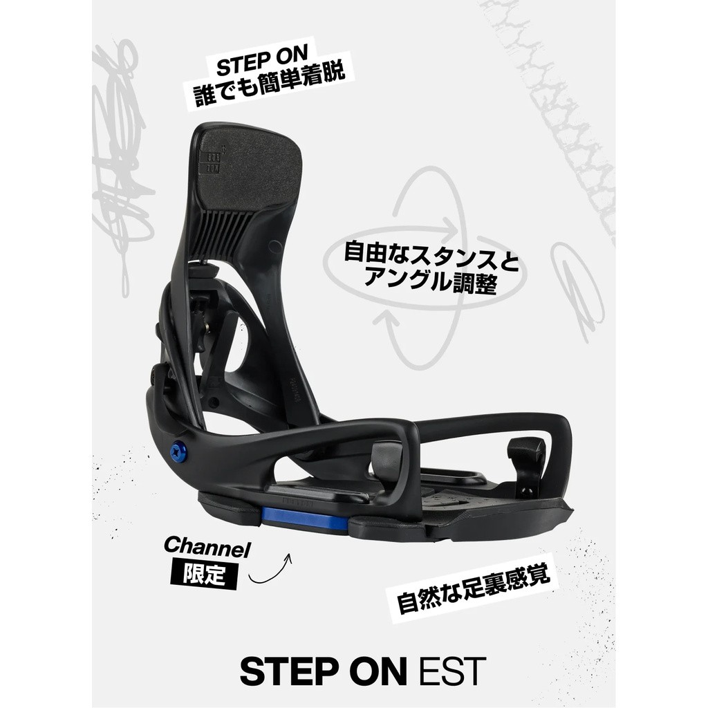 BURTON メンズ Step On® Genesis EST® スノーボードバインディング