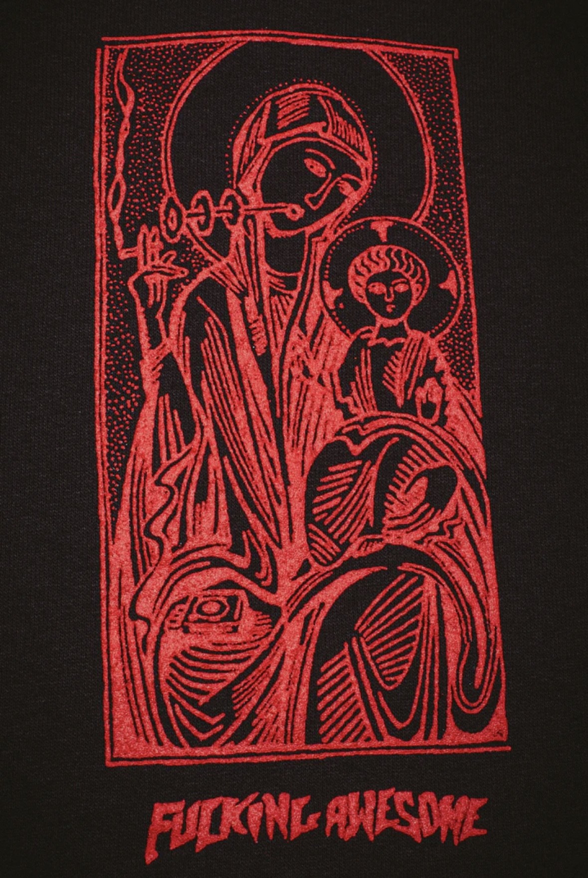 FUCKING AWESOME HATE THE PAIN AWAY CREWNECK