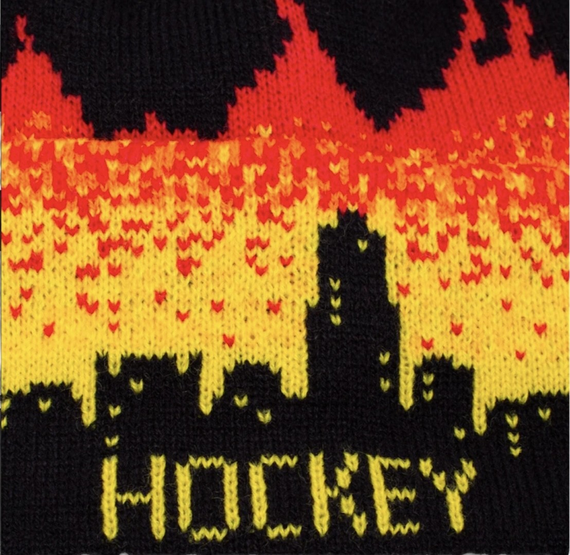 HOCKEY LIGHTS OUT BEANIE