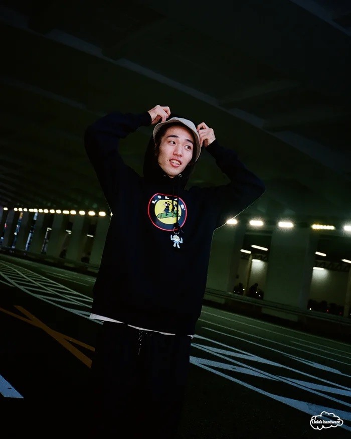 LOLA`S HARDWARE EVIL MOUSE HOODIE