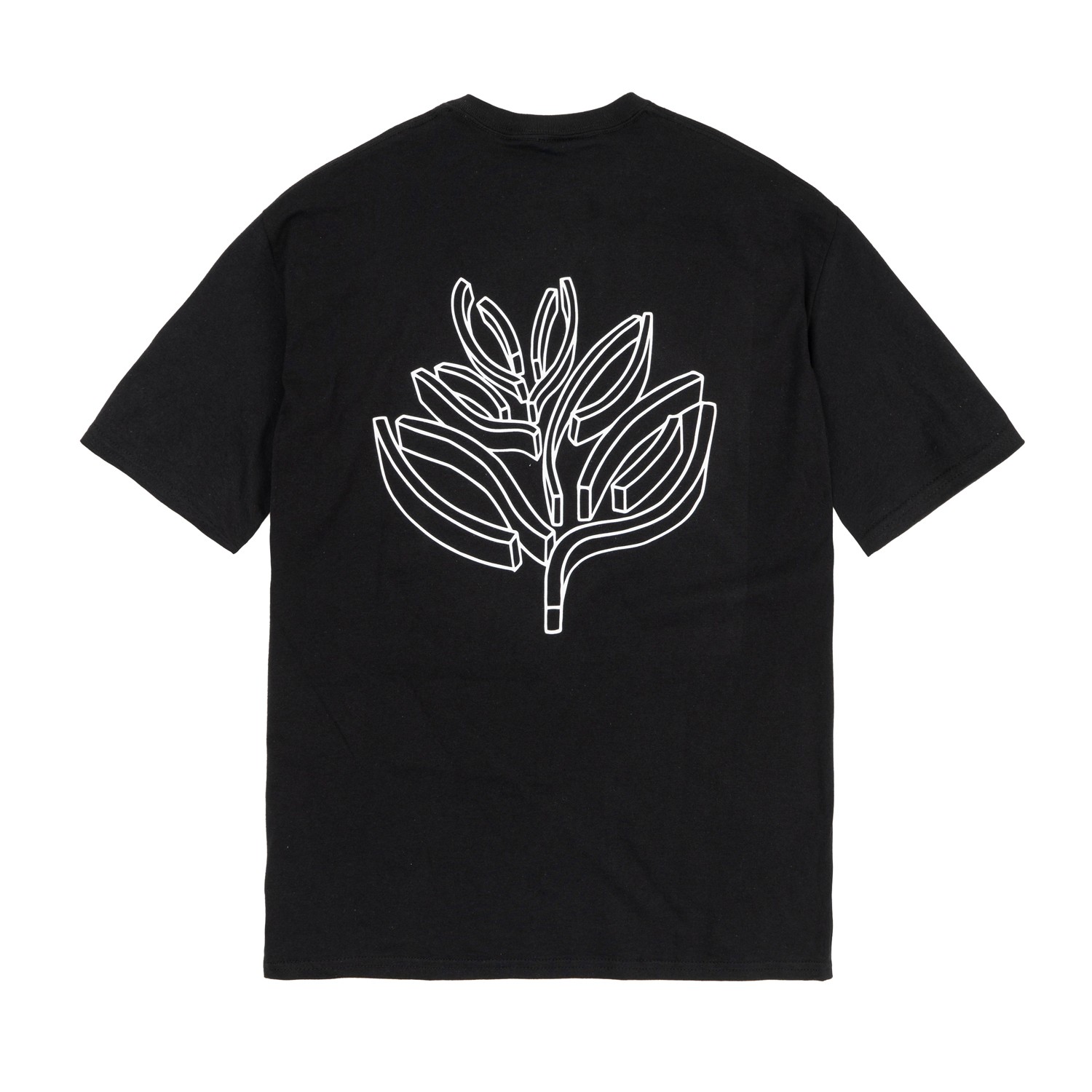MAGENTA SKATEBOARDS BRUTALISTA TEE BLACK