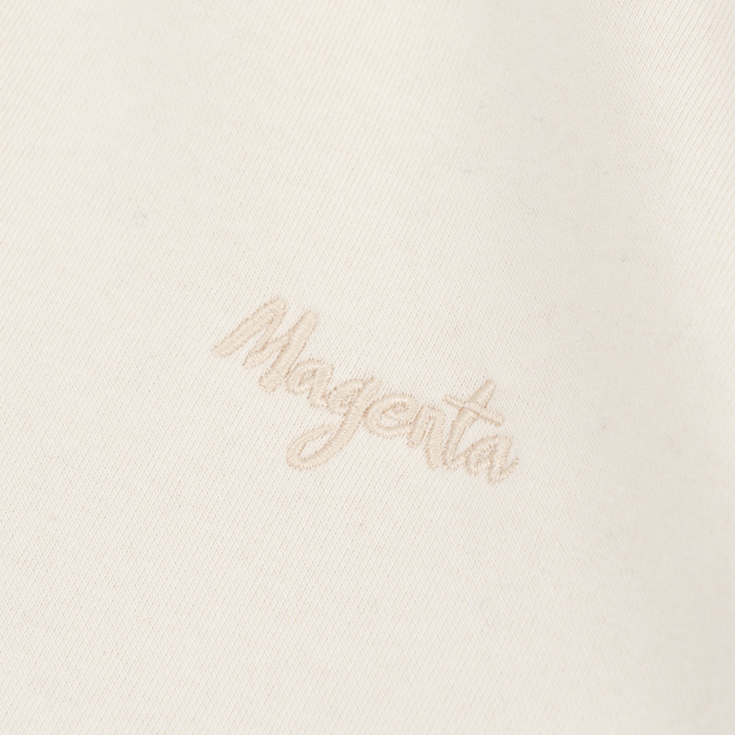 MAGENTA SKATEBOARDS SCRIPT CREWNECK NATURAL