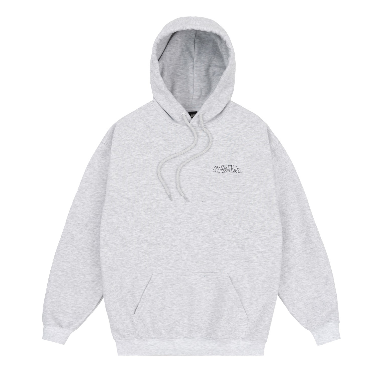 MAGENTA SKATEBOARDS BRUTALISTA HOODIE ASH