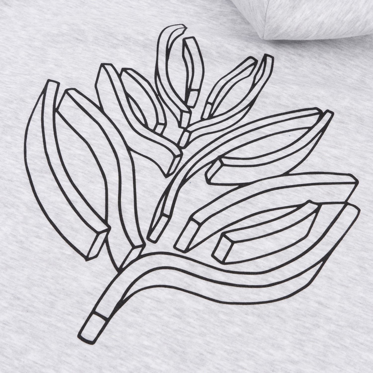 MAGENTA SKATEBOARDS BRUTALISTA HOODIE ASH