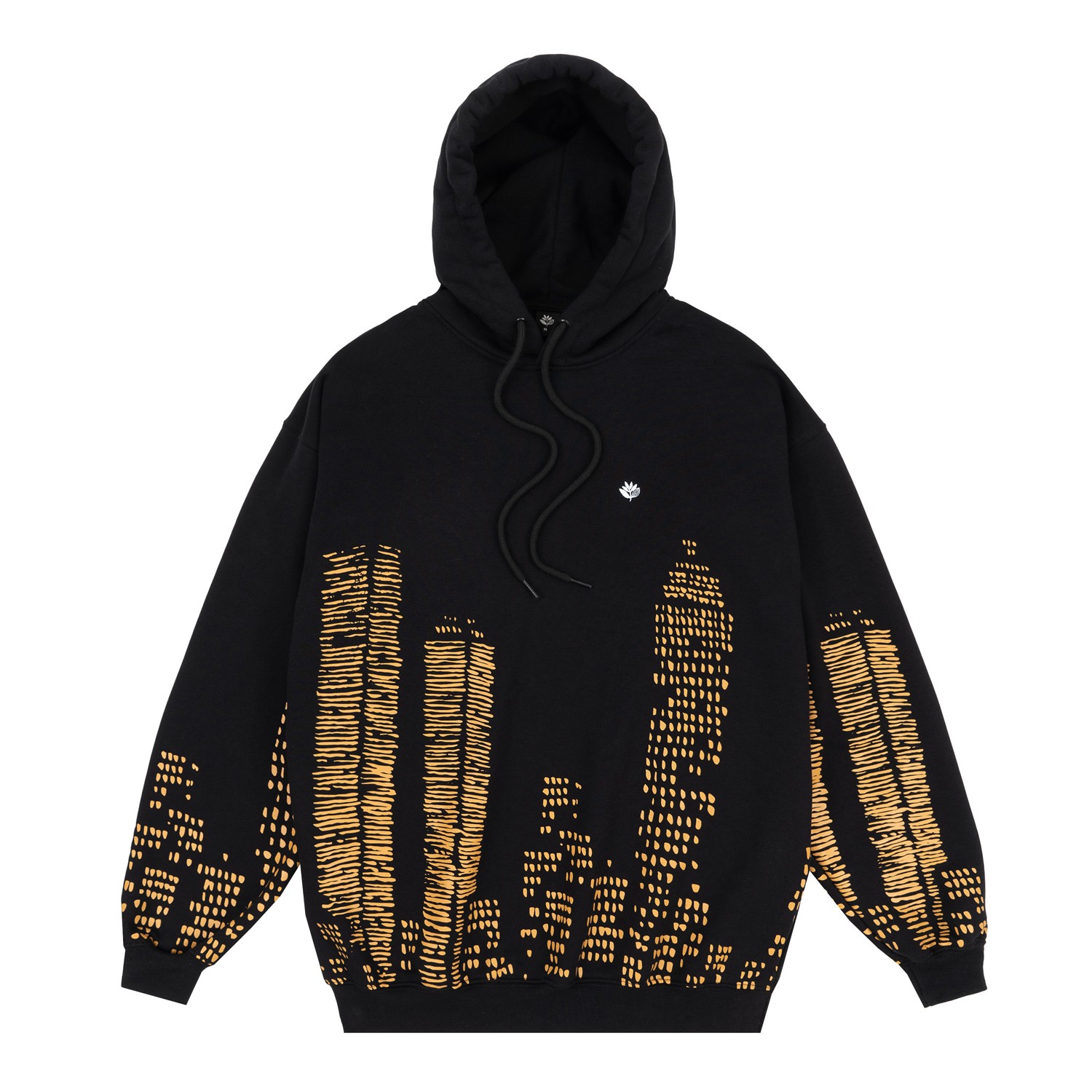 MAGENTA SKATEBOARDS DOWNTOWN HOODIE BLACK