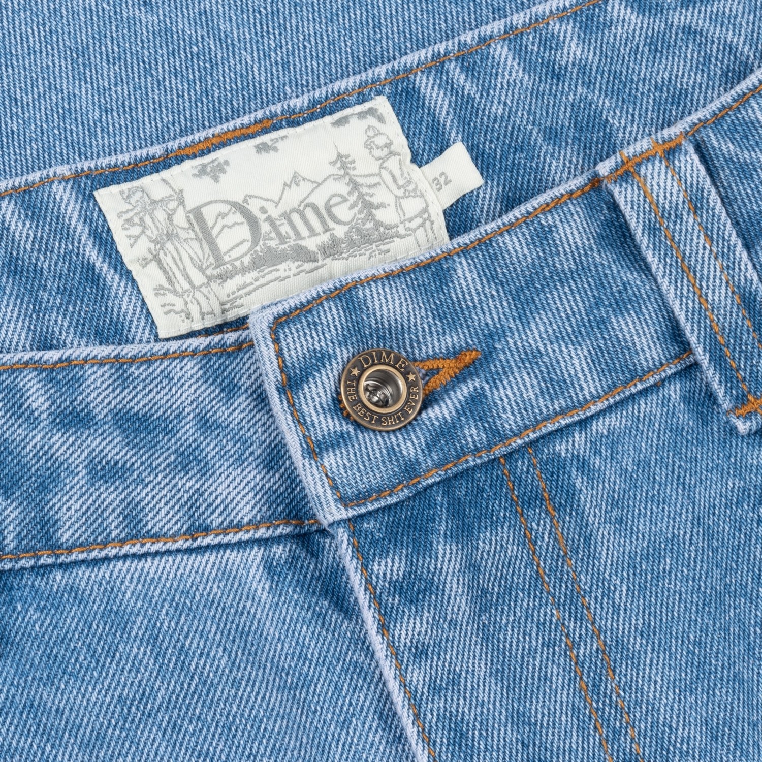 DIME CLASSIC BAGGY DENIM PANTS