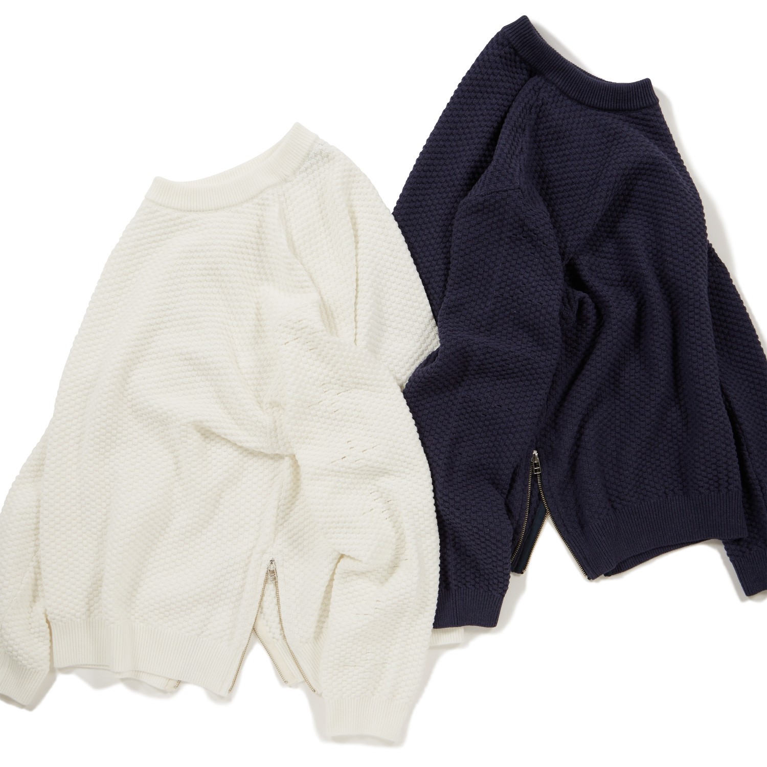 DIASPORA SKATEBOARDS CROCHET COTTON KNIT SWEATER