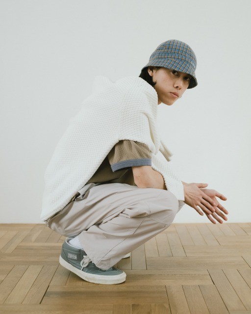 DIASPORA SKATEBOARDS CROCHET COTTON KNIT SWEATER