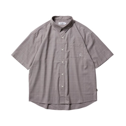 トップス EVISEN WILLIAM PLAID SHIRT EVISEN エビセン WILLIAM PLAID SHIRT - BLACK