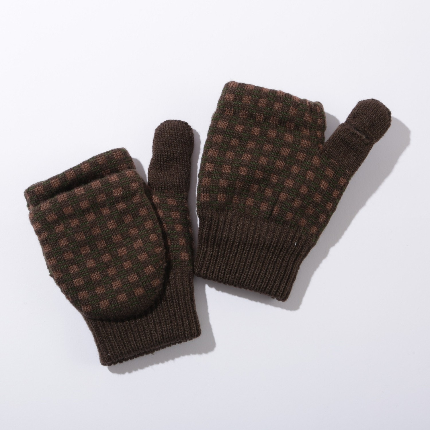 DIASPORA SKATEBOARDS CHECKERD MITTEN