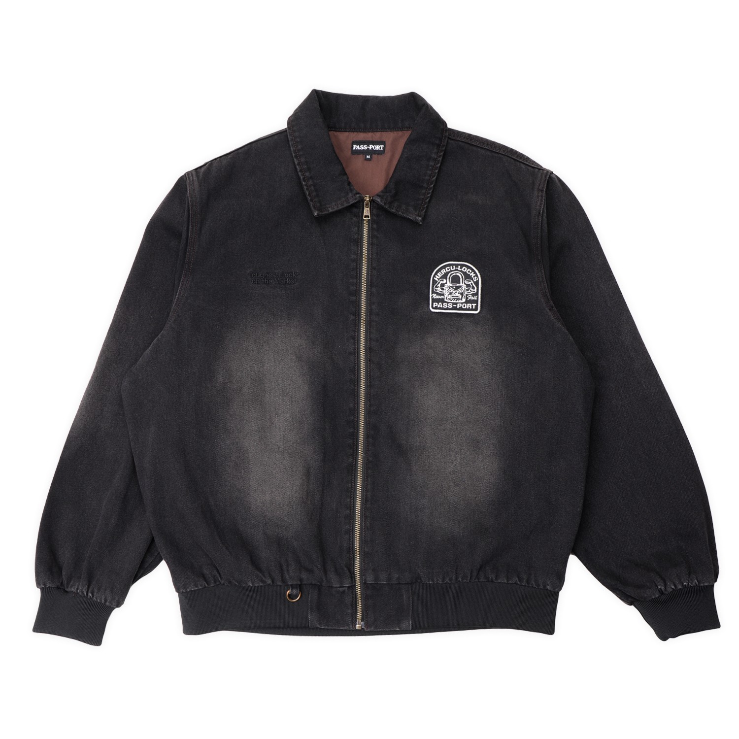 PASS~PORT HERCU~LOCKS RECYCLED DENIM FREIGHT JACKET