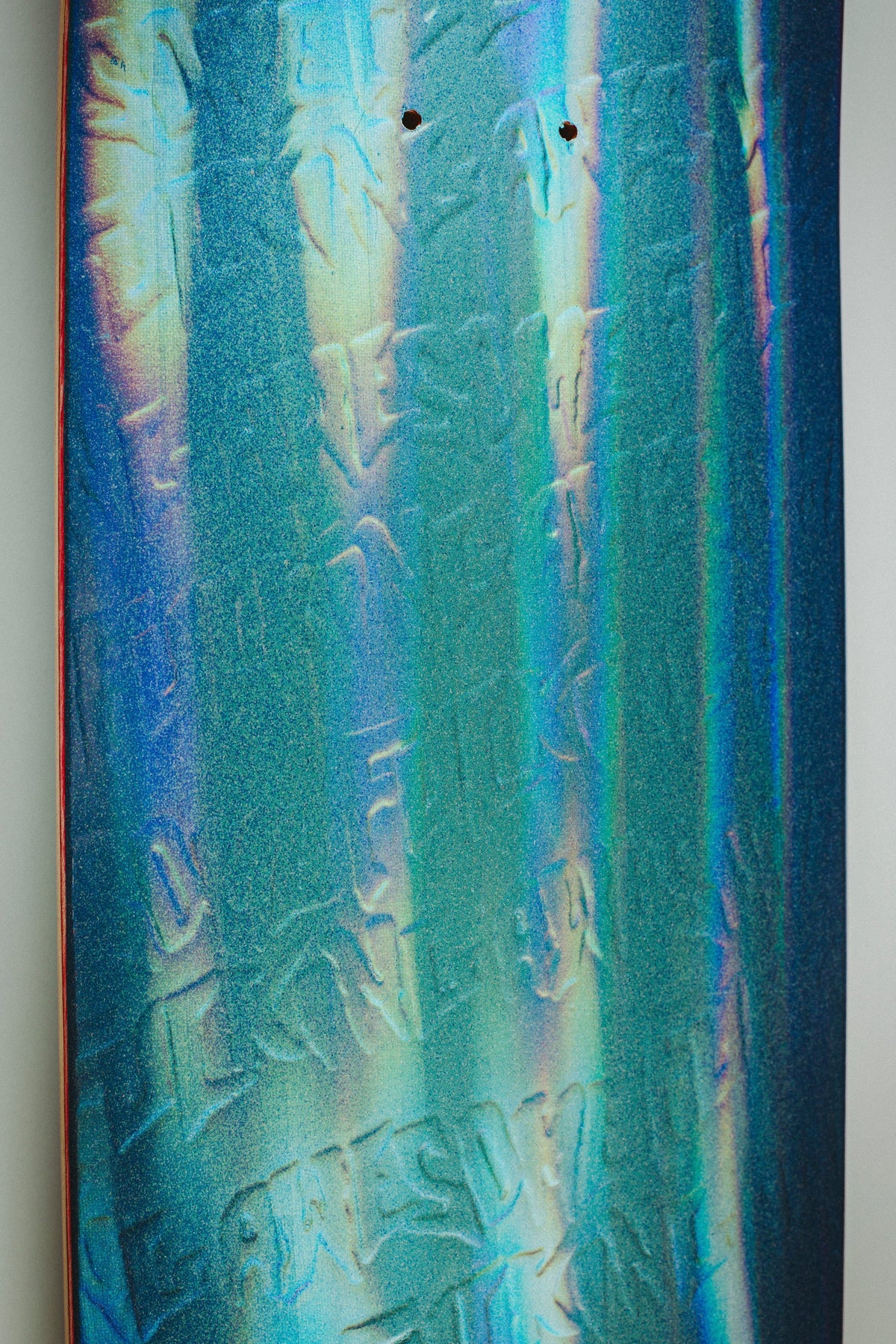 FUCKING AWESOME EMBOSSED COLOR BOARD GAMMA RAY BLUE (SHAPE1) 8.25