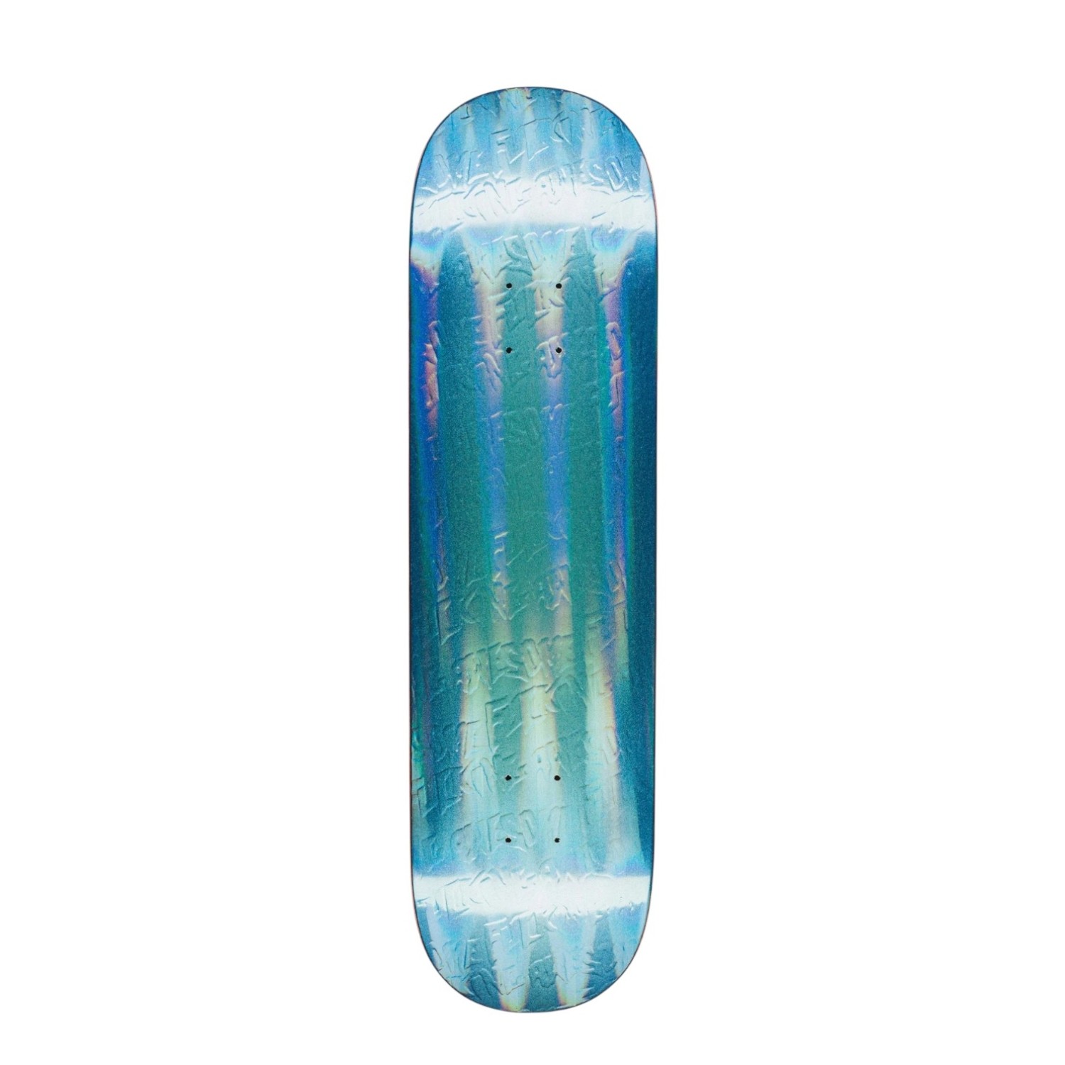 FUCKING AWESOME EMBOSSED COLOR BOARD GAMMA RAY BLUE (SHAPE1) 8.25