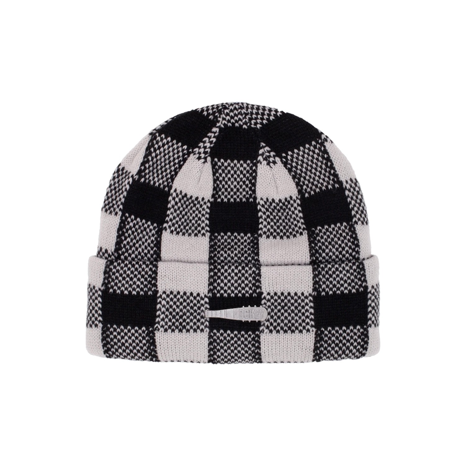 HOCKEY PLAID BEANIE