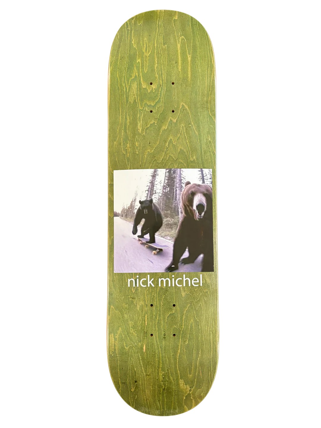 FROG SKATEBOARDS BEARS NICK MICHEL 8.25