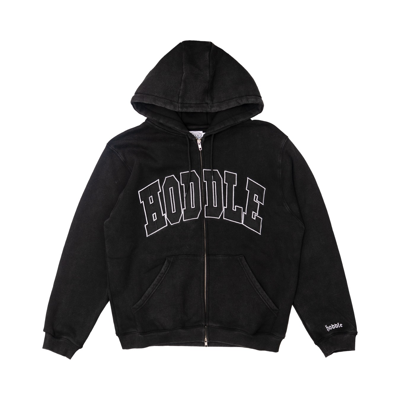 HODDLE ARCH LOGO ZIP UP HOOD