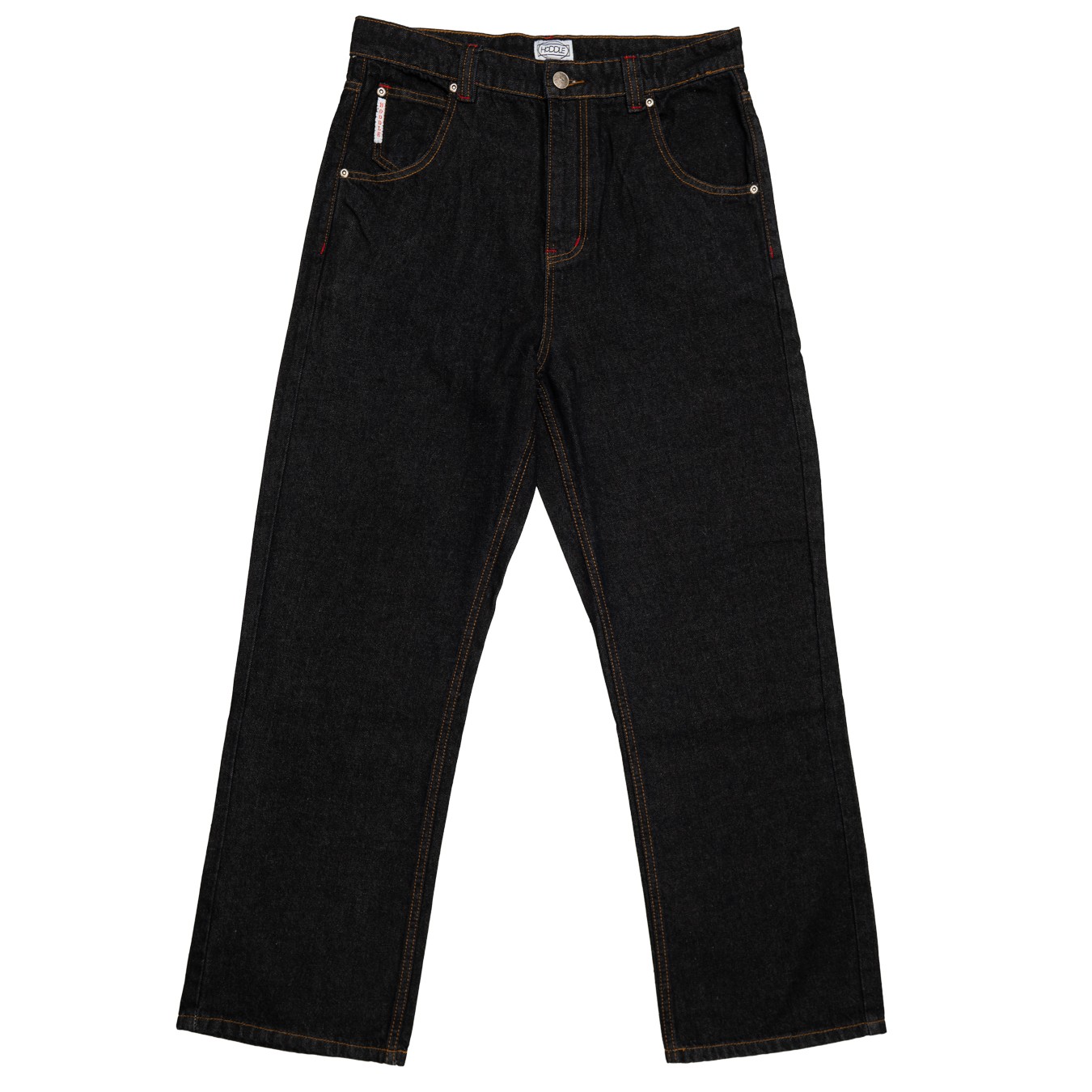 HODDLE ROUTINE STRAIGHT CUT JEANS RAW INDIGO